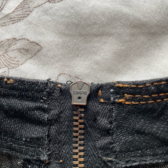 Vintage Moschino Jeans Denim Heart Patchwork Mini Dress 10 70s 80s Classic Retro - Picture 8 of 14